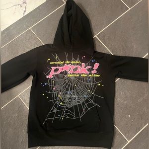 Sp5der P*nk Hoodie “black”
